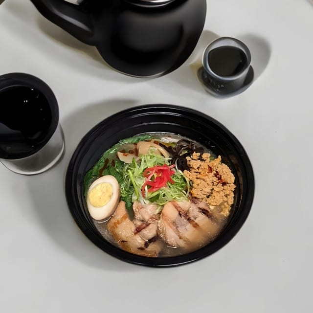 Spicy Chashu Pork Shoyu Ramen.