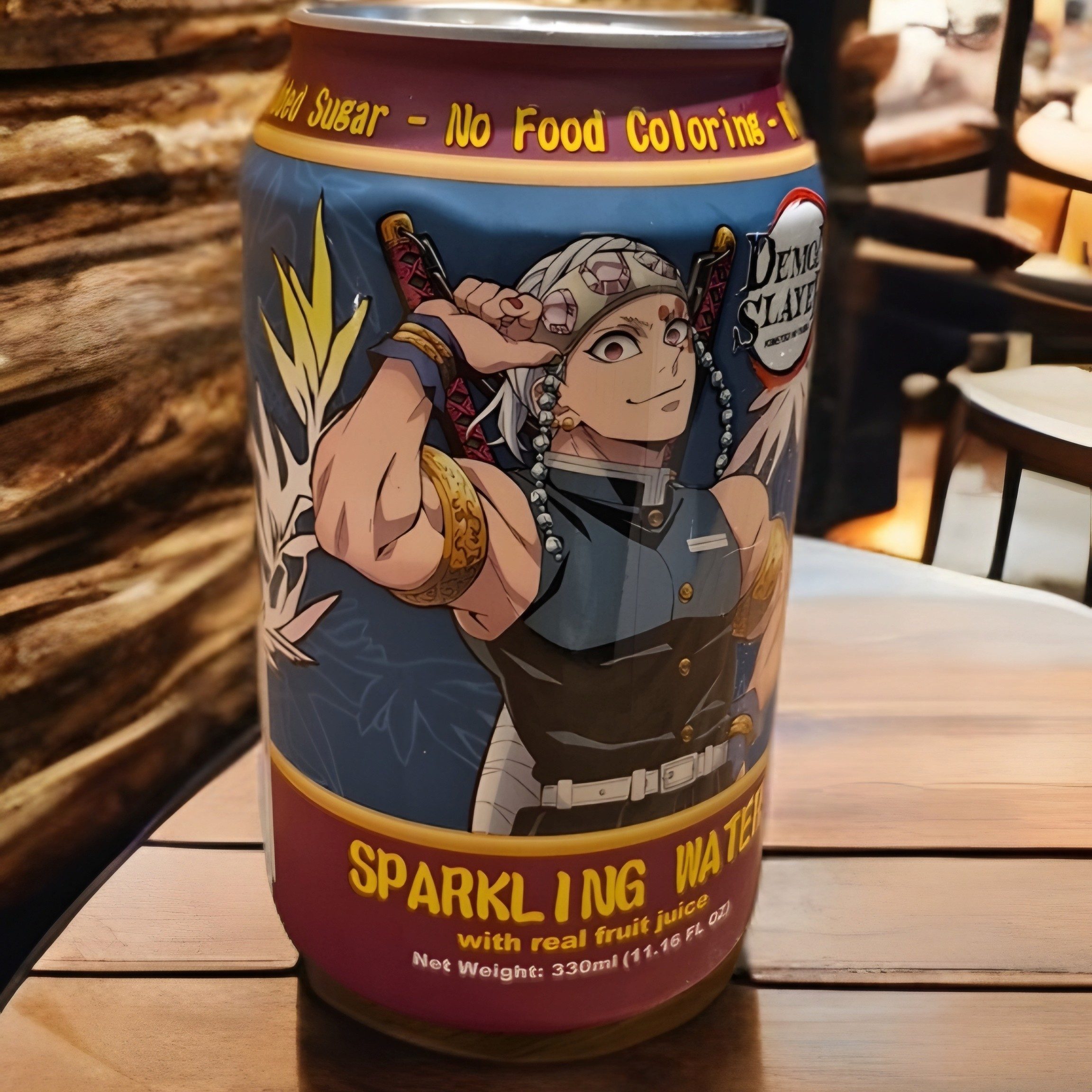 Demon Slayer Sparking Water. Peach.