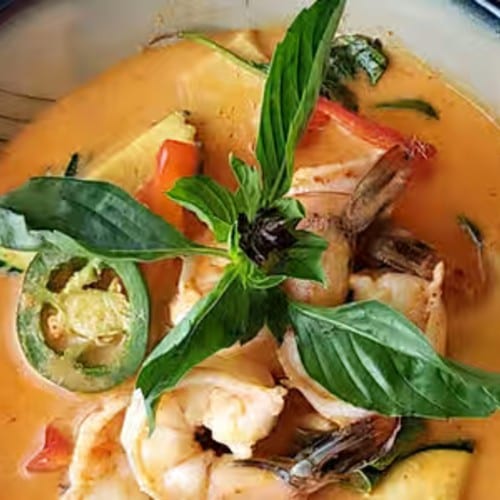 Vegan Red Curry.