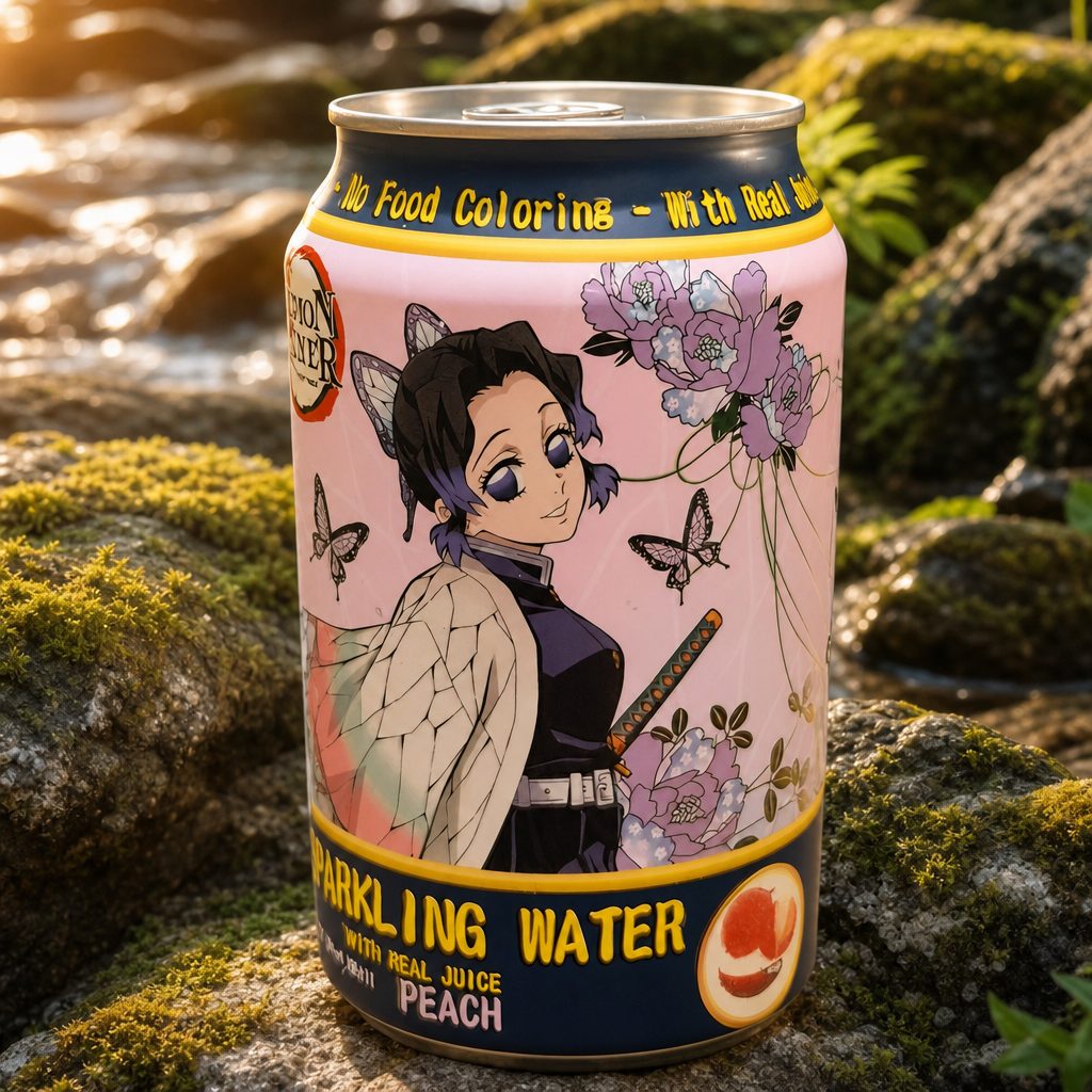 Demon Slayer Sparking Water Lychee.