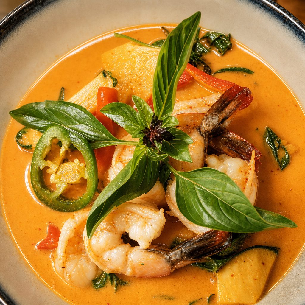 Vegan Red Curry.