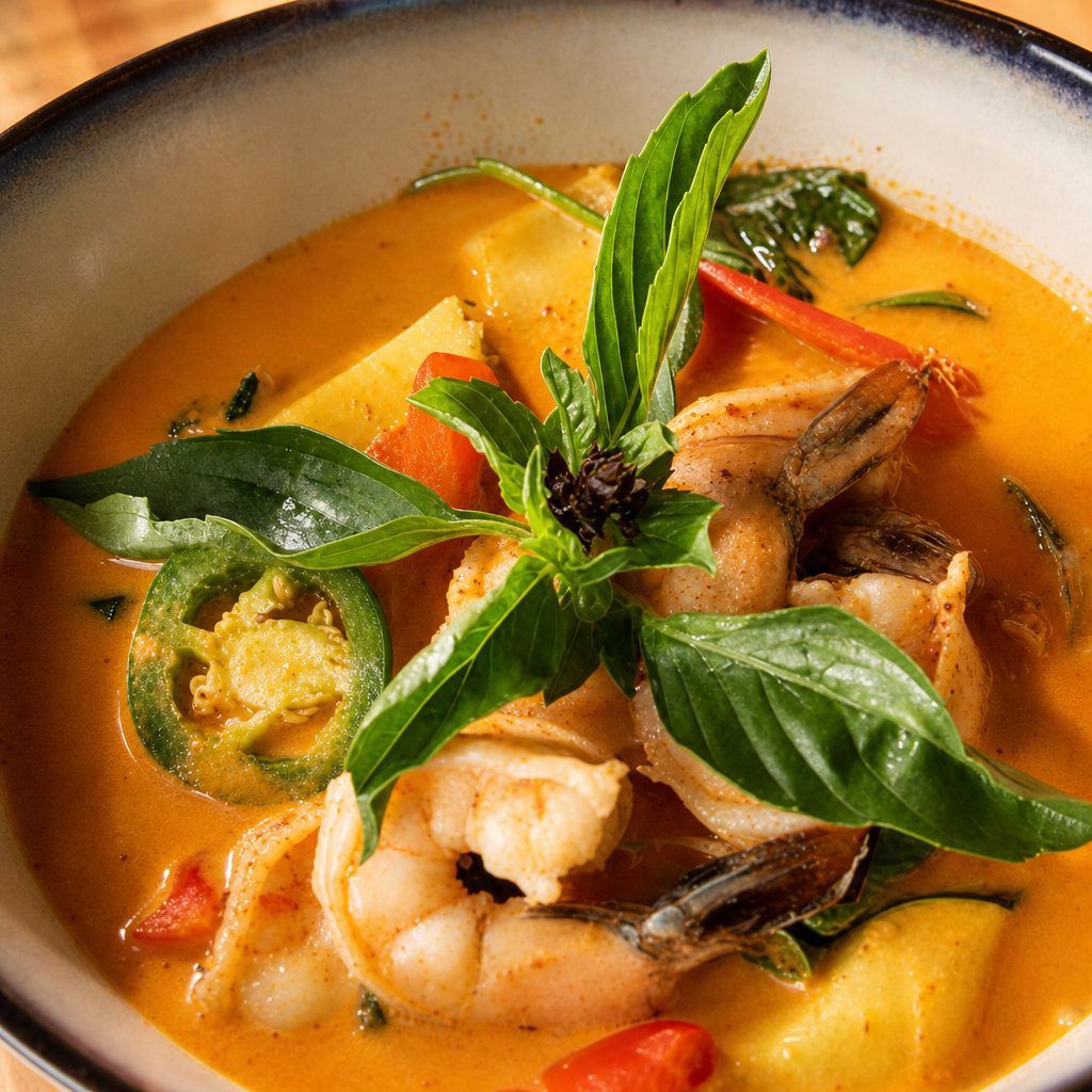 Red Curry Vegan.