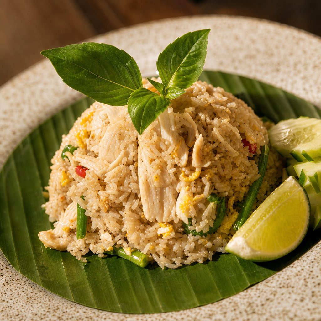 Basil Fried Rice Special.