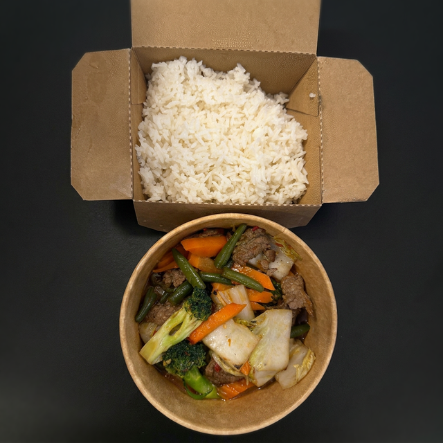 Mixed Vegetable Garlic Sauce Special.
